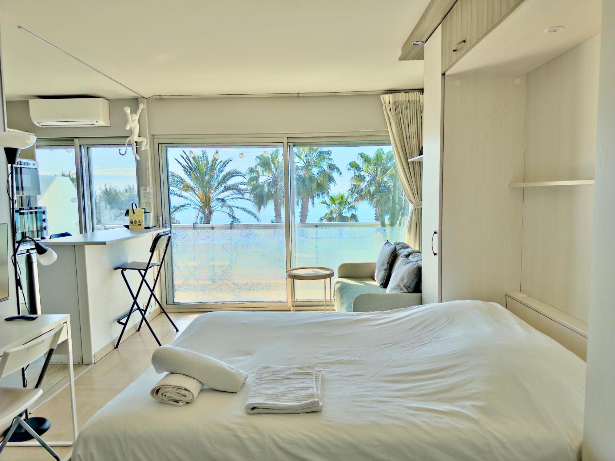 Panoramic Sea View Studio 24H Checkin 滨海卡涅 外观 照片